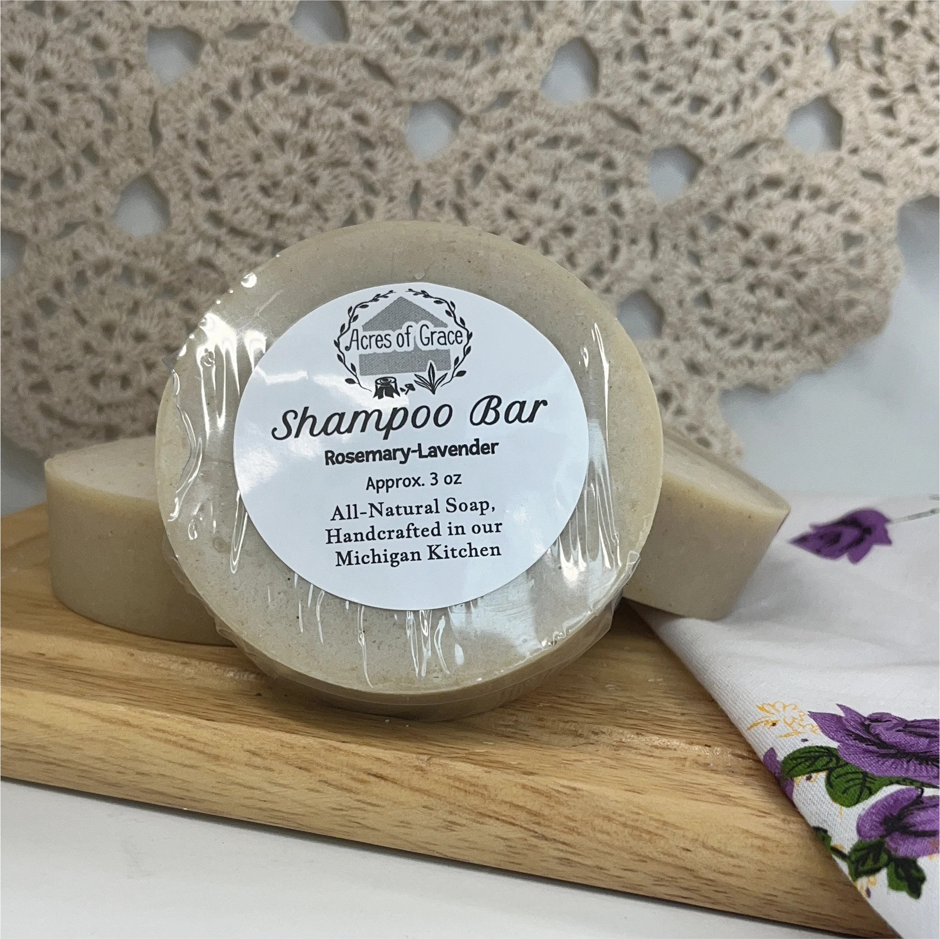 Rosemary Lavender Shampoo Bar