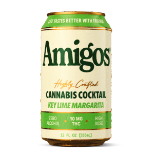Key Lime Margarita Cannabis Cocktail