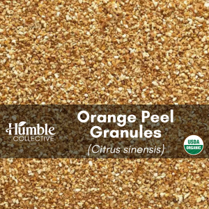 Orange Peel Granules (organic) — 2 oz