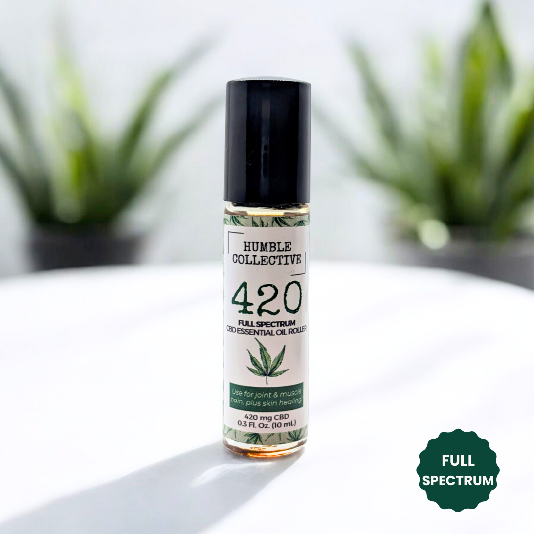 420 Full Spectrum CBD Roller for Pain, Muscle Aches, and More