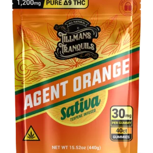 Extra Strength Large Agent Orange THC Gummies