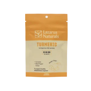 Turmeric CBD Mango Ginger Gummies