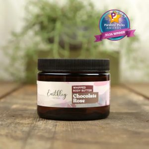 Earthley Chocolate Rose Whipped Body Butter jar