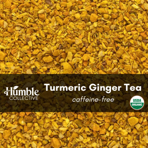 Turmeric Ginger Herbal Tea (organic) — 2 oz