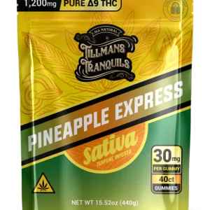 Extra Strength Pineapple Express THC Gummies