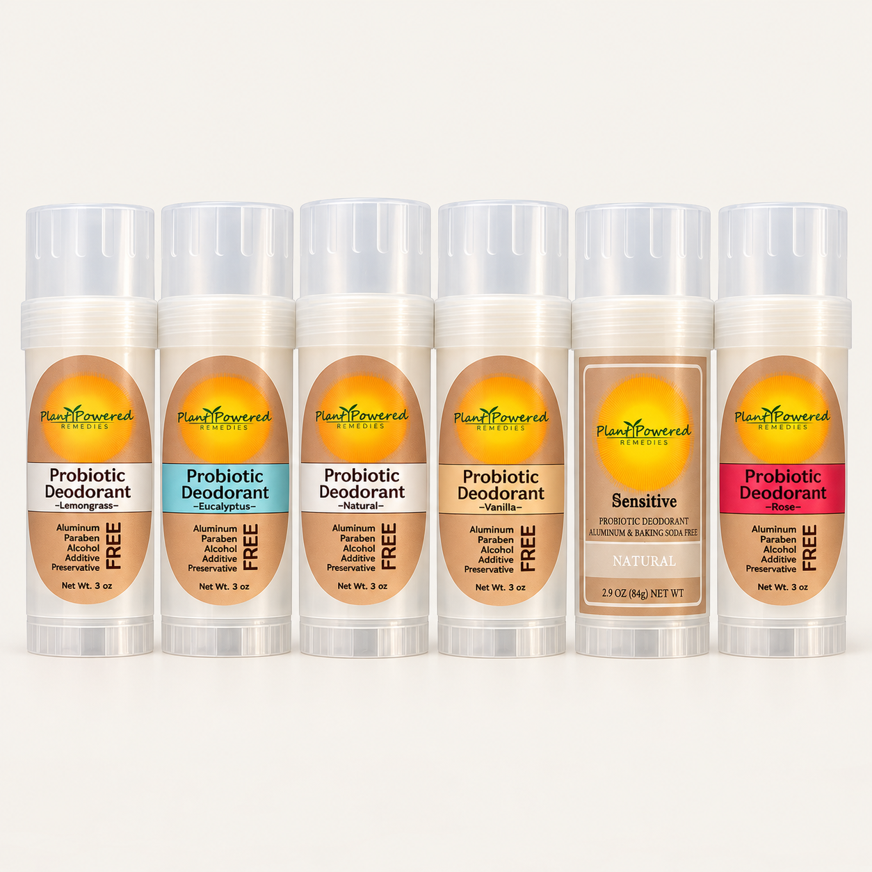 Probiotic Deodorant — plant powered probiotic deodorant collection