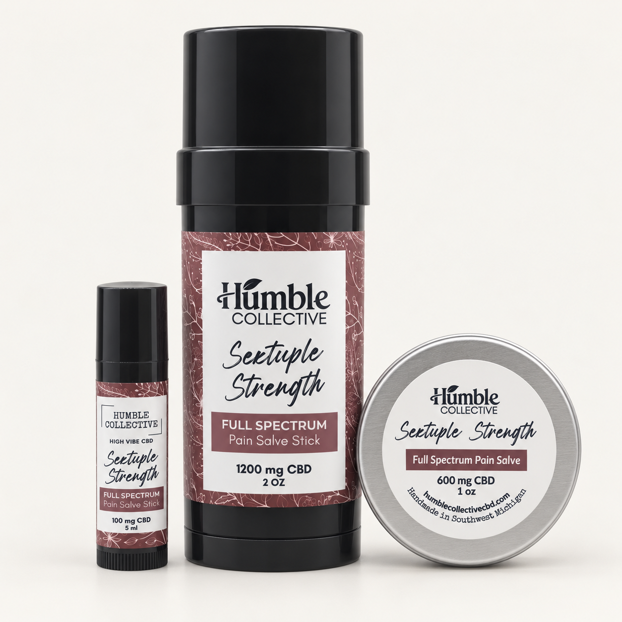 Sextuple Strength CBD Pain Salve — sextuple strength pain salve collection
