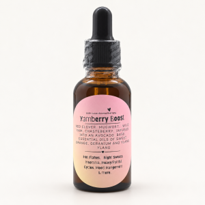 Yamberry Boost Hormone Support Body Oil — yamberry boost body oil front