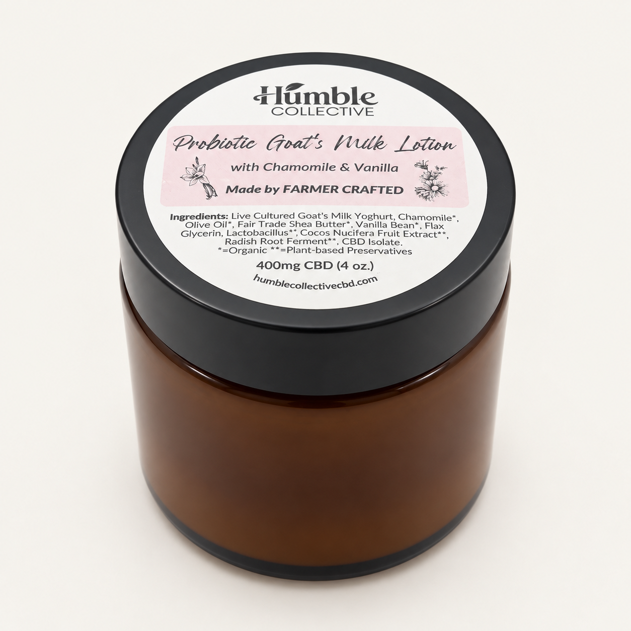 Probiotic Goat's Milk CBD Lotion — probiotic goats milk lotion