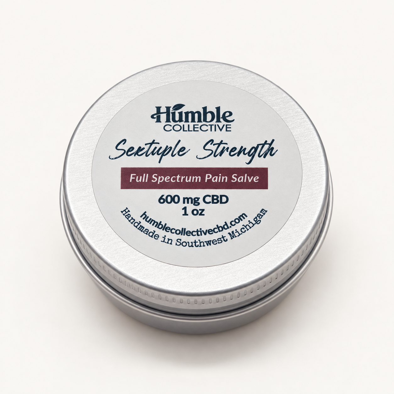 Sextuple Strength CBD Pain Salve — sextuple strength pain salve closed