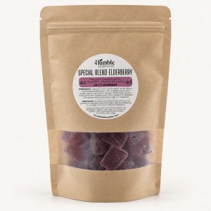 Special Blend Elderberry THC Gummies — 60 ct — product photo